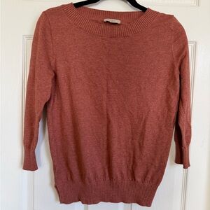 LOFT Women's Sweater in Rust